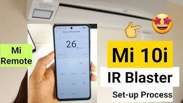 Mi 10i ir blaster mi remote setup process