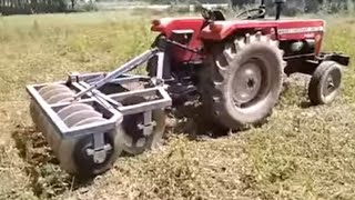 Massey special folding lift harrow/ स्पेशल फोल्डिंग लिफ्ट हैरो