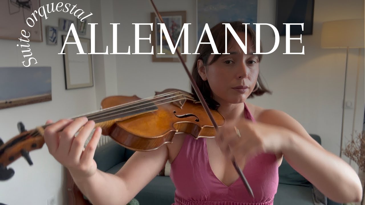 Movimientos de la suite instrumental barroca: La Allemande