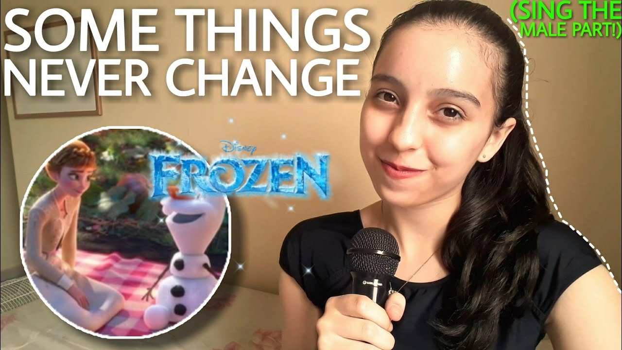 Some Things Never Change (Female Part Only - Karaoke) - Frozen 2
