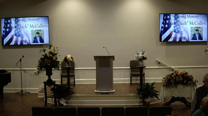 Service for William "Jack" McCullers