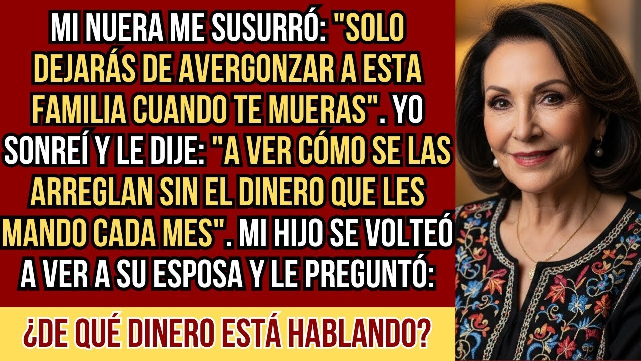 HISTORIAS REALES. Mi nuera dijo 