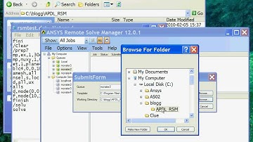 ANSYS Tutorial: APDL and Remote Solve Manager