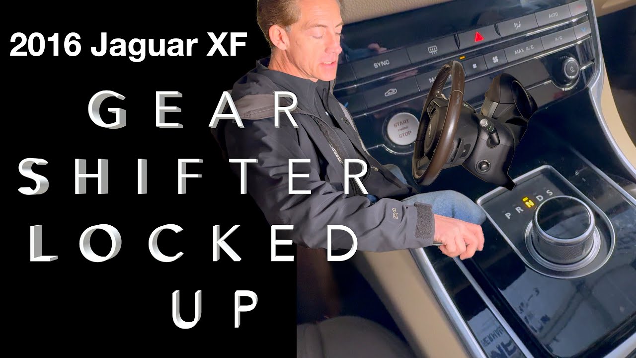 2016 Jaguar XF 35t Gear Selector Locked up