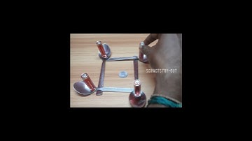 Incredible Coin Spinning Trick with Just a Battery! 🪙 🔋 #experiment #tricks #science #shorts