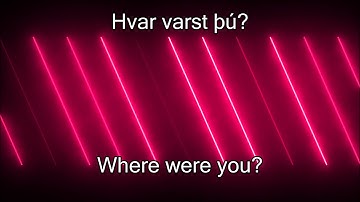 Hatari - Spillingardans Icelandic / English / Greek Lyrics