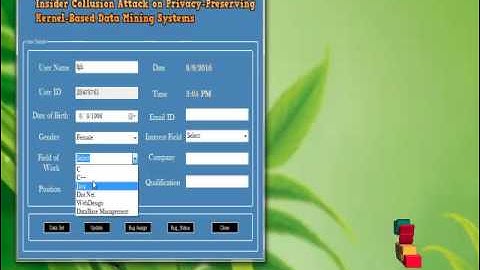 Insider Collusion Attack on Privacy-Preserving | Final Year Projects 2016 - 2017