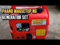 Paano Mag-Setup at Magsaksak ng Generator Set sa Bahay (Genset Tutorial Bosco/Powerbox)