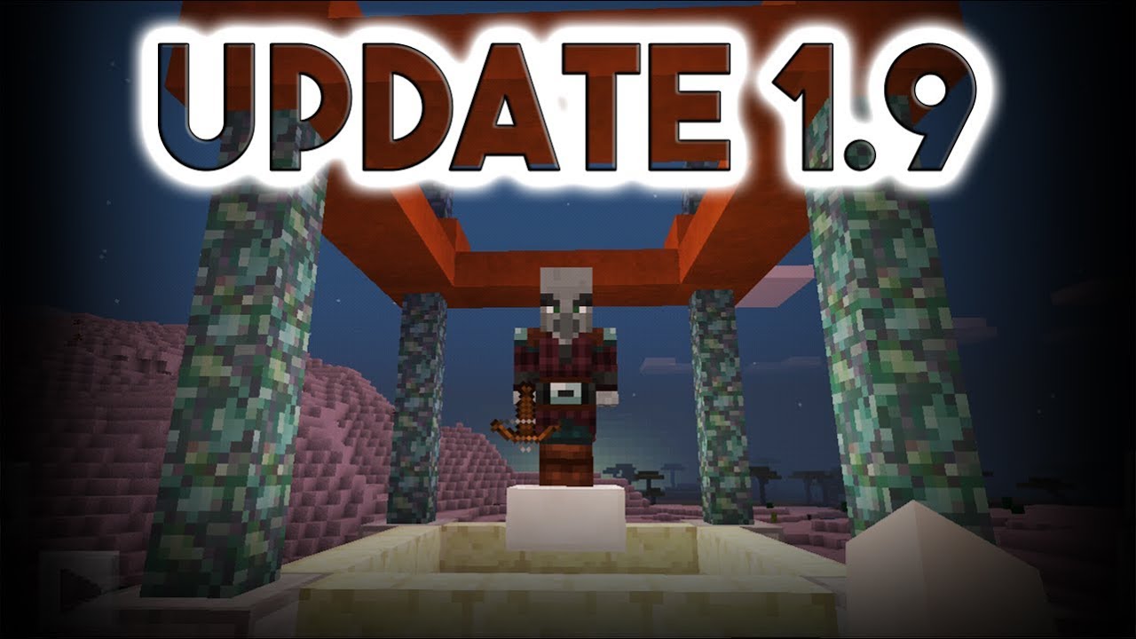 New Mcpe Update 1 9 0 0 Pillagers More Changelog Of Minecraft Be 1 9 Youtube