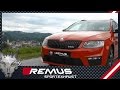 Skoda Octavia III RS/VRS with REMUS cat-back sport exhaust