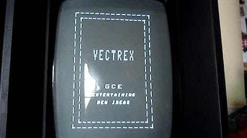 Vectrex Arcade System & Minestorm