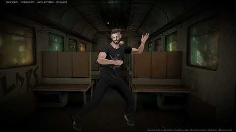 SL - Industrial 03 - dance 3d animation for @secondlife