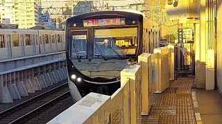 東急大井町線6020系6121F急行長津田駅行き二子新地駅通過(2022/12/20)