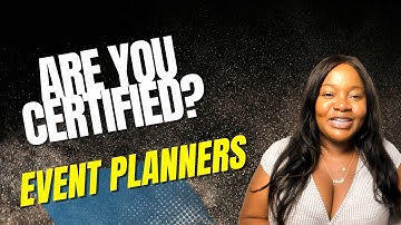 Is it worth it to be a Certified Event Planner or Wedding Planner? (Friday Questions)