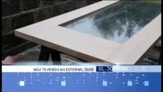 How to Finish an External Door by XL Joinery