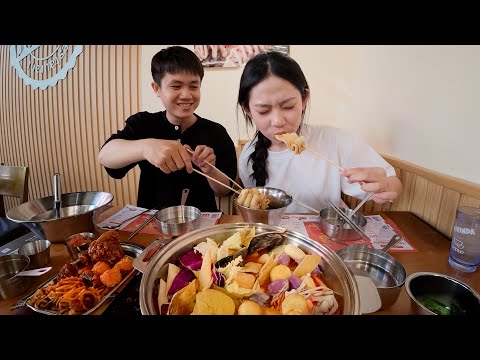 베트남 직원이 오랫동안 꿈꿔온 떡볶이 뷔페에 가봤습니다