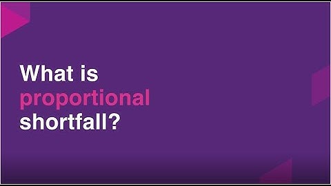 NICE Methods Review: Severity Modifier - What is Proportional Shortfall?