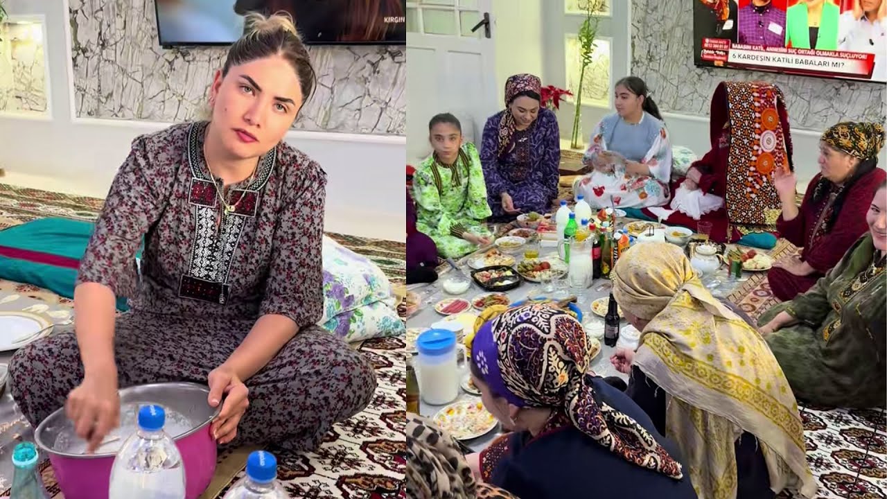 Sahra Garajayewa Gelin Çörege Çagyrýar