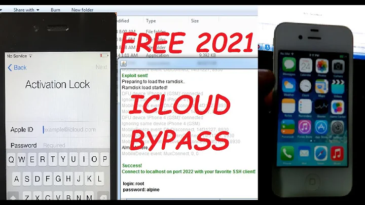 How to Unlock iCloud | iPhone 4/4s Apple ID bypass New method 2021 | iphone 4 icloud bypass unlock