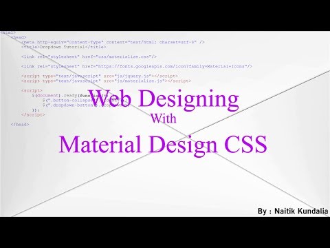 Tutorial : Materialize Forms(Textbox, Select, Radio Button, Checkbox) : Part 1/3