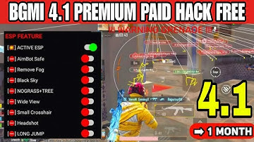 BGMI HACK 4.1 | BGMI 4.1 MOD APK | BGMI ESP HACK | BGMI NEW HACK TODAY | HOW TO HACK BGMI HACK