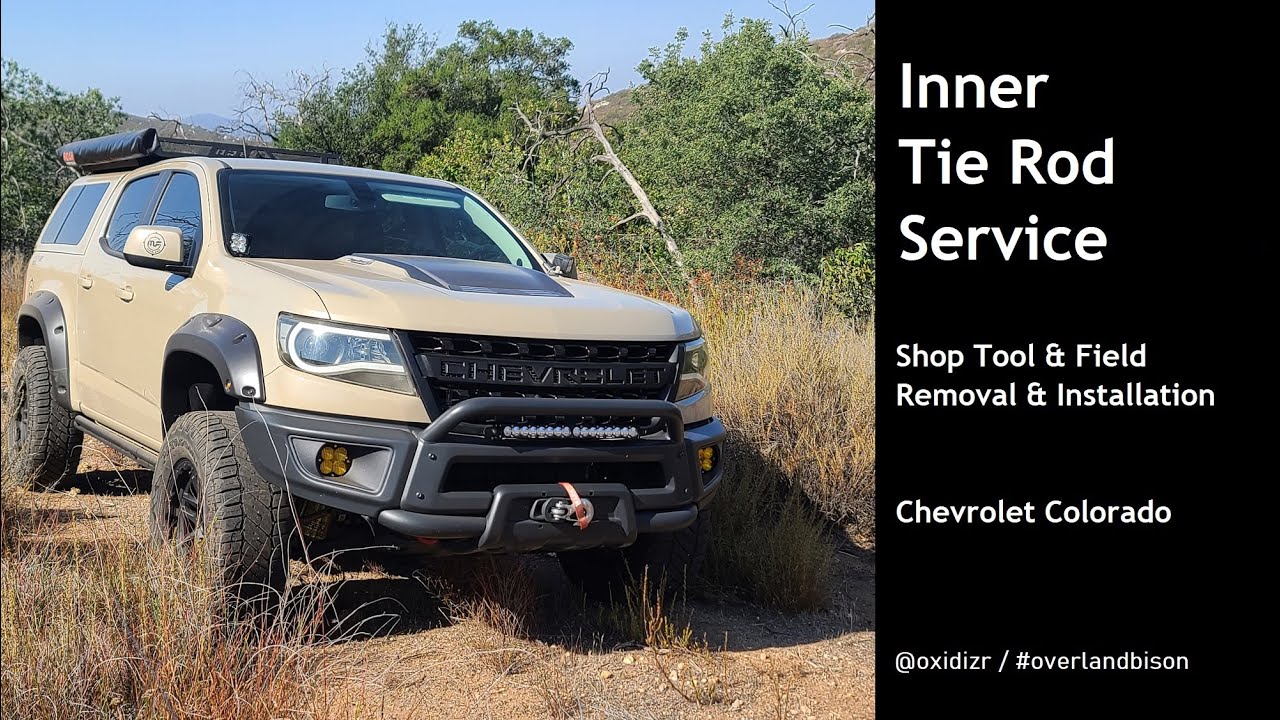 Inner Tie Rod Service / Replacement Shop & Field Service on a