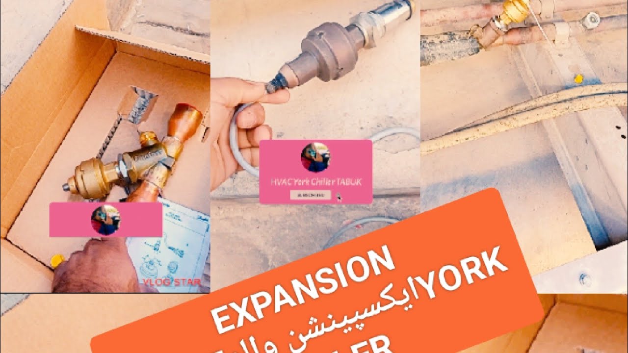 How to install electronics expansion Valve/الیکٹرانکس ایکسپینشن والو کو