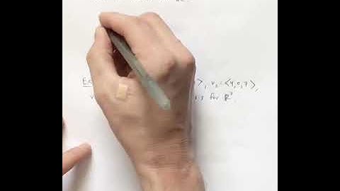 Linear Algebra - 4.5 Explanation for why a set forms a basis