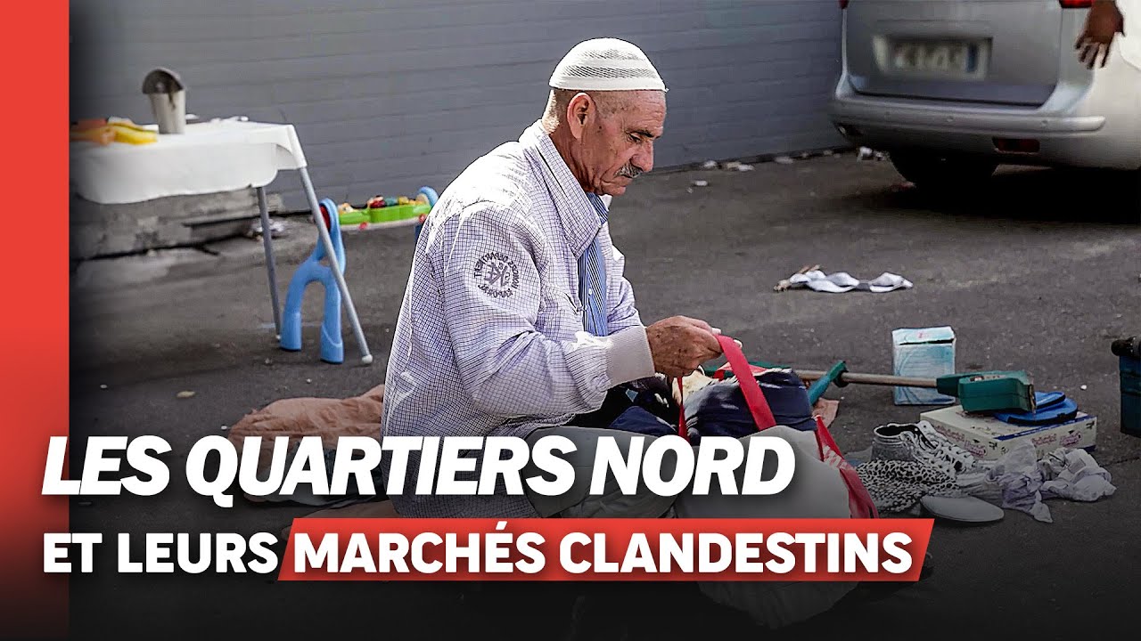 Marseille : ils vendent tout ce qu'ils peuvent pour finir les mois