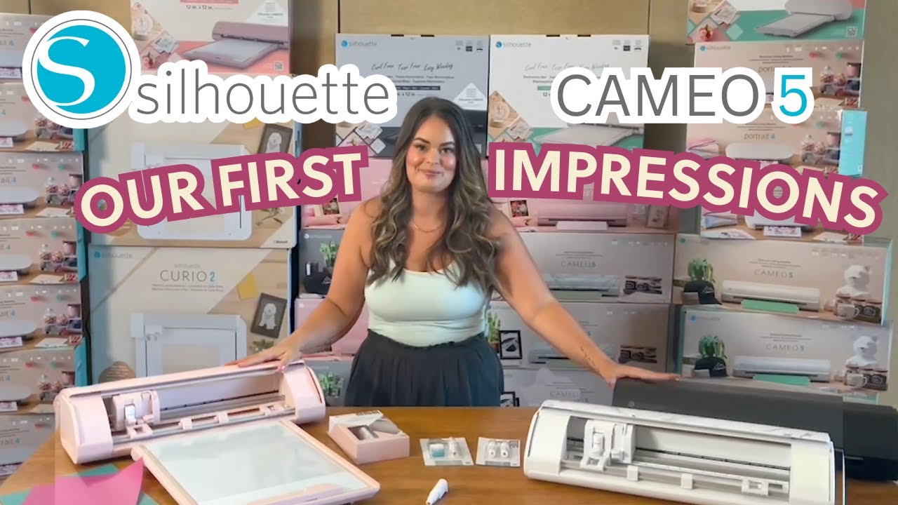 NEW Silhouette Cameo 5  Do you NEED this Machine? Our First Impressions 