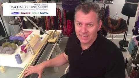 Patrick Madden Machine Knitting Studio Promo Video 1