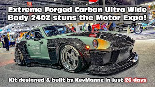 Kamesan⭐︎ Extreme Forged Carbon Ultra Wide Body KevMannz Datsun 240Z
