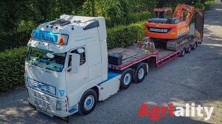 🚛🇮🇪 PETER FALVEY TALKS HAULAGE || THE BIG COOL IN ACTION