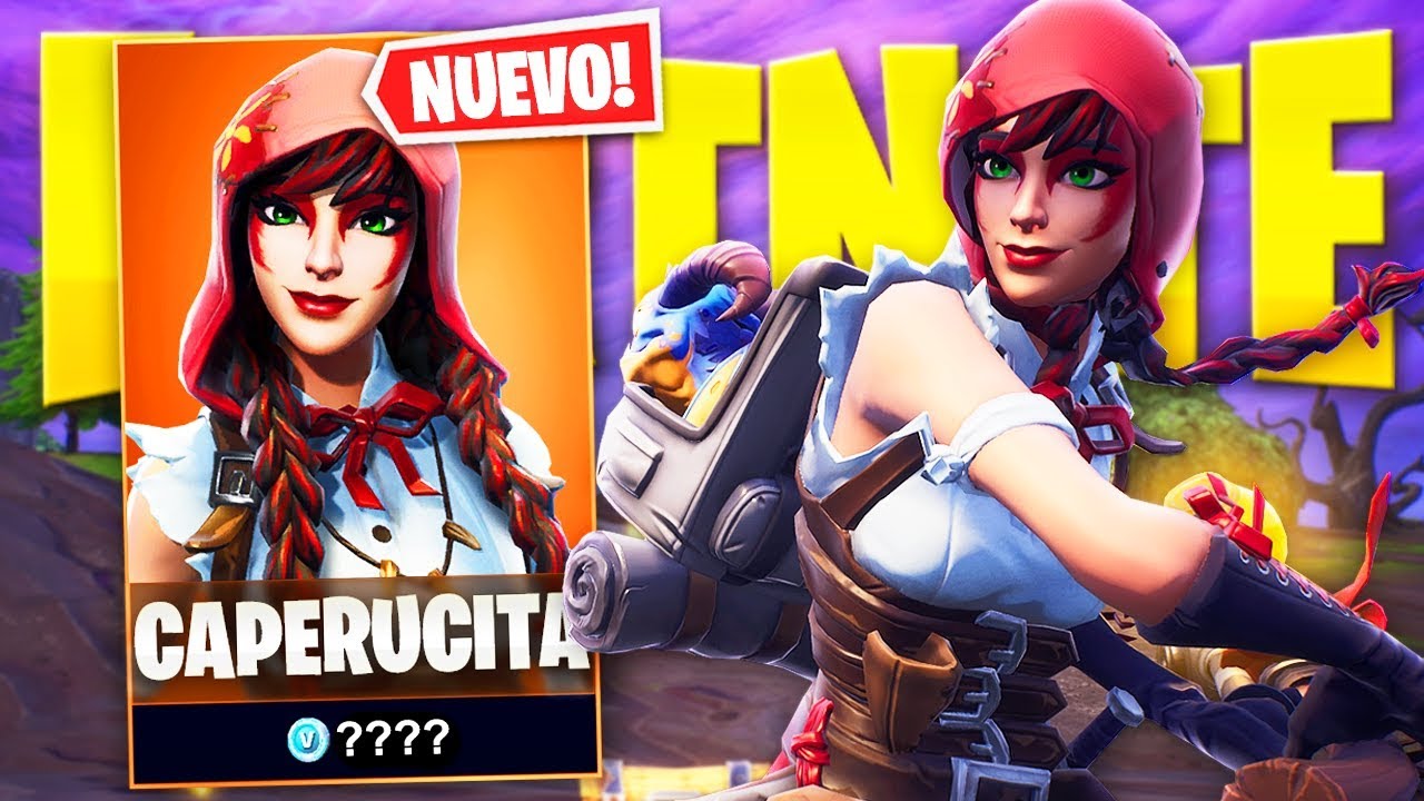 *NUEVA* SKIN DE "CAPERUCITA ROJA" en la TEMPORADA 6 de ...