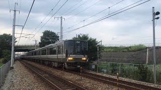 近ﾎｼ223系2000番台W14編成 A普通 長浜行 通過