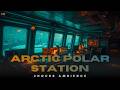 Night Shift at an Arctic Weather Station | 2 Hour Sleep & Wind Ambience