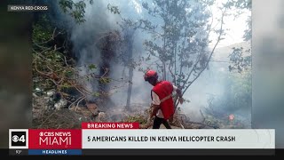 Four people with South Florida ties among seven killed in Kenya helicopter crash