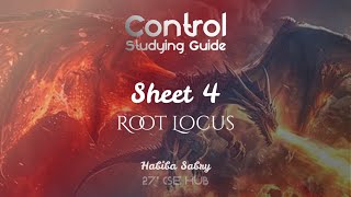 Control Engineering Guide - Sheet 4