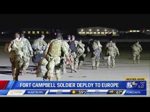 Fort Campbell soldiers deploy to Europe