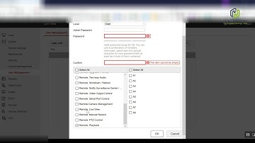 How to change Hikvision DVR/NVR/ IP Camera password or add users