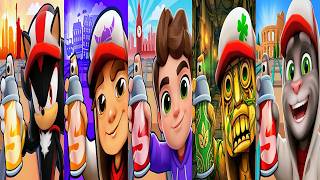 Sonic Dash 🆚 Subway Surfers 🆚 Temple Run 2 🆚 Talking Tom Gold Run 🆚 Kooply Run Games Comparison  screenshot 3