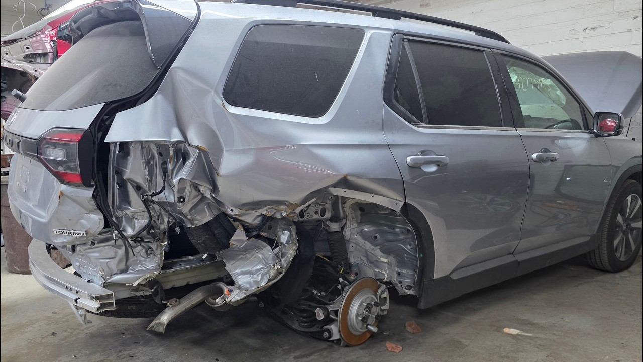 Worst Rear-End Crash on a 2025 Honda Pilot