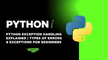 Python Exception Handling Explained | Types of Errors & Exceptions for Beginners #python #coding