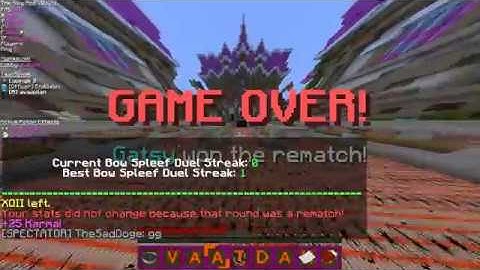 An Interesting Way To Win a Bow Spleef Duel