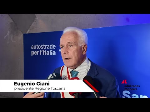 Video A1, Giani: LAutostrada del Sole è la spina dorsale del Paese