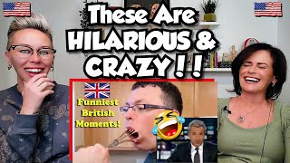 American Couple Reacts: The FUNNIEST British Moments \& Memes! FIRST TIME REACTION!