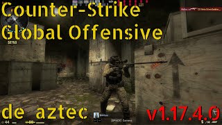 Counter-Strike Global Offensive (v 1.17.4.0 - Aug 2012) de_aztec online gameplay - June 2024