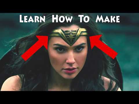 How to make Wonder Woman Tiara at home