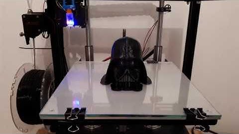 Darth Vader 3D Printing Time-Lapse