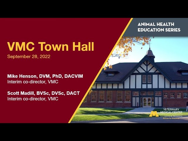 2022 VMC Town Hall - YouTube